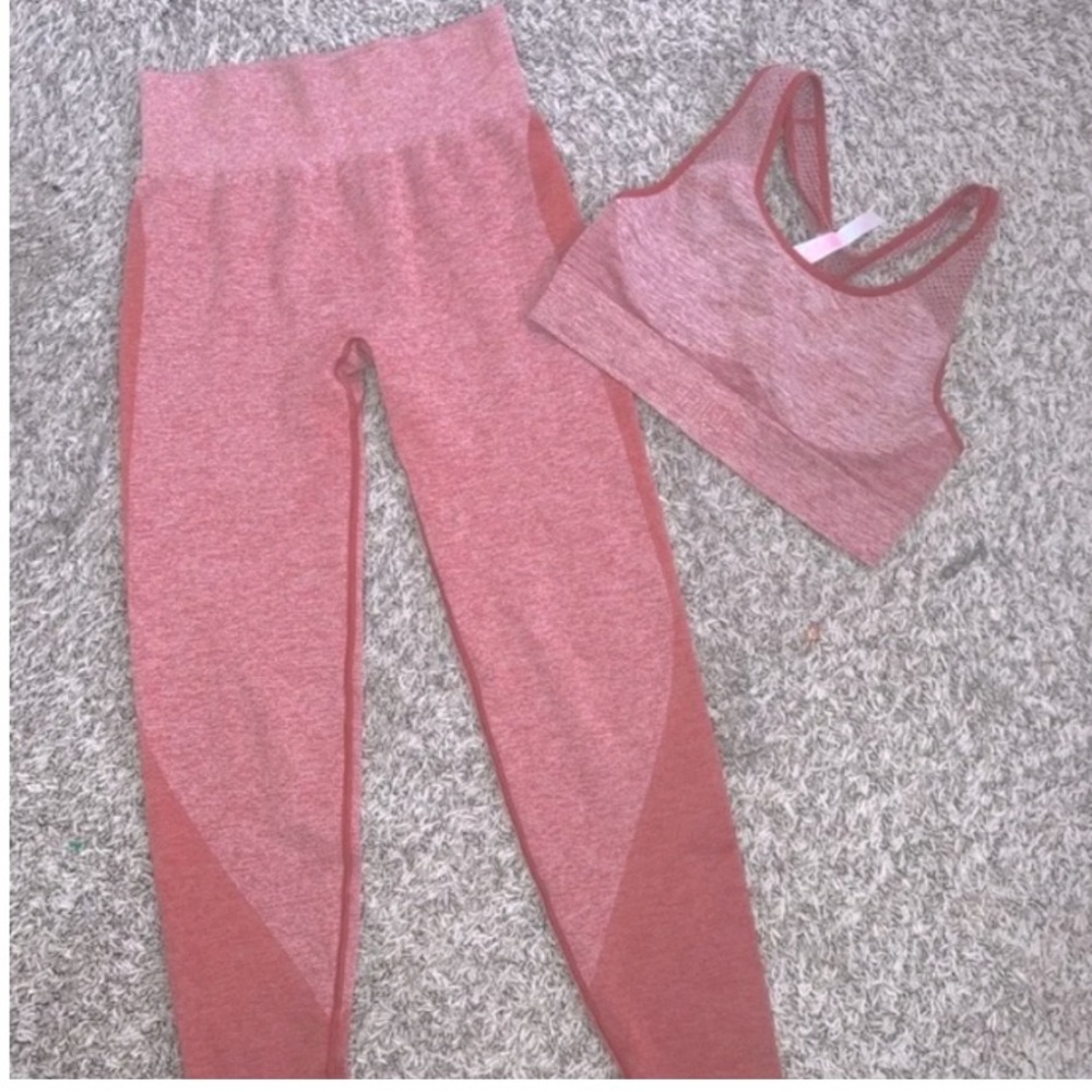 PINK seamless set size M